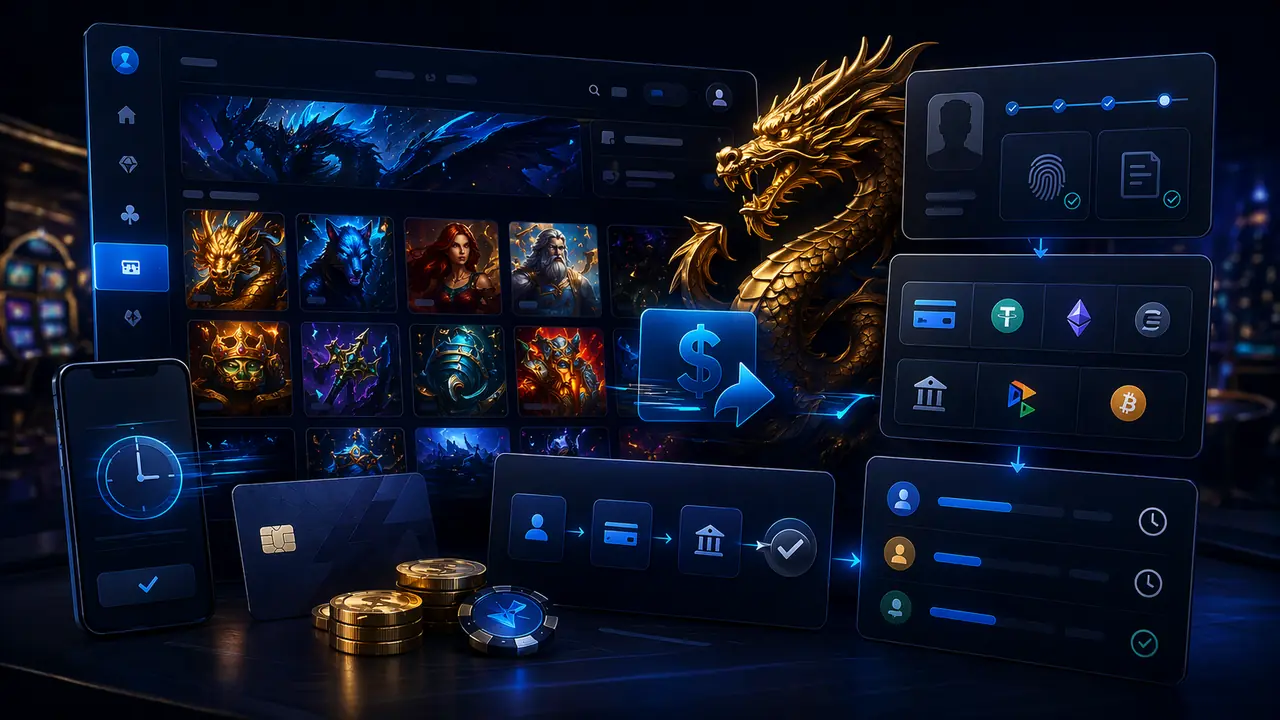 DragonMoney: обзор игр, регистрации, пополнения счета и вывода средств