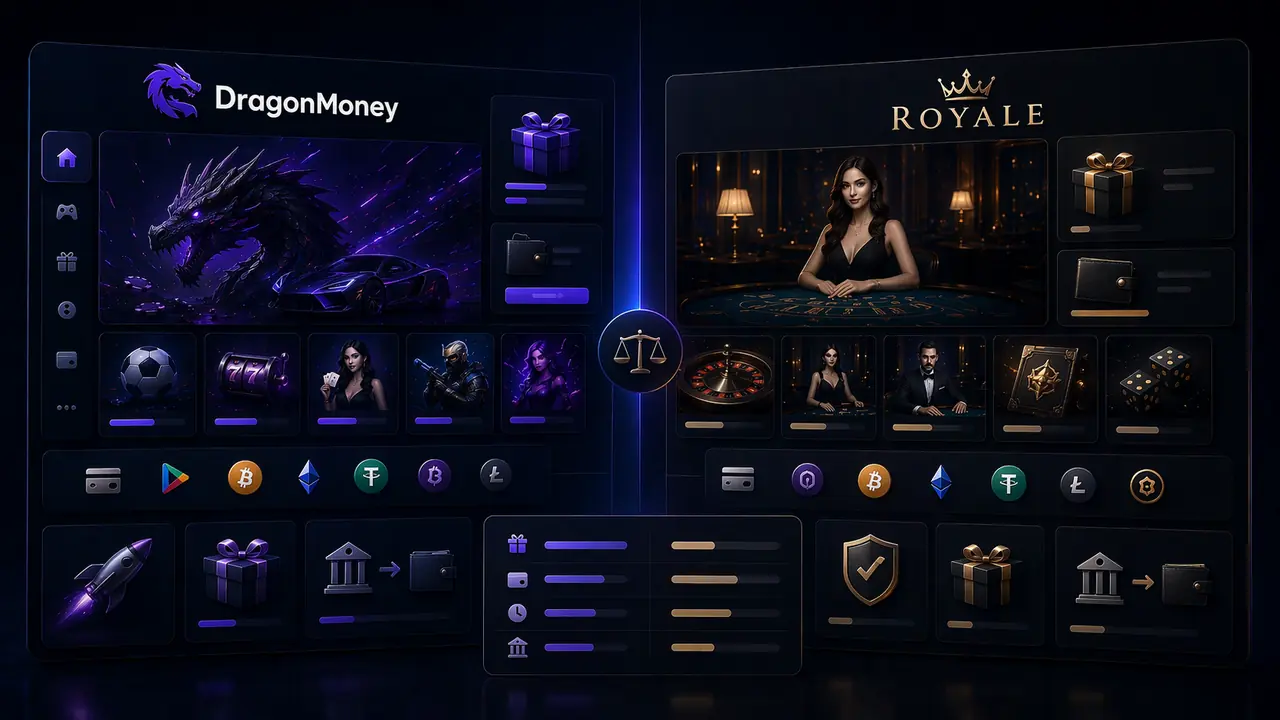 DragonMoney или Фуга: где быстрее понять игры, кассу и правила депозита