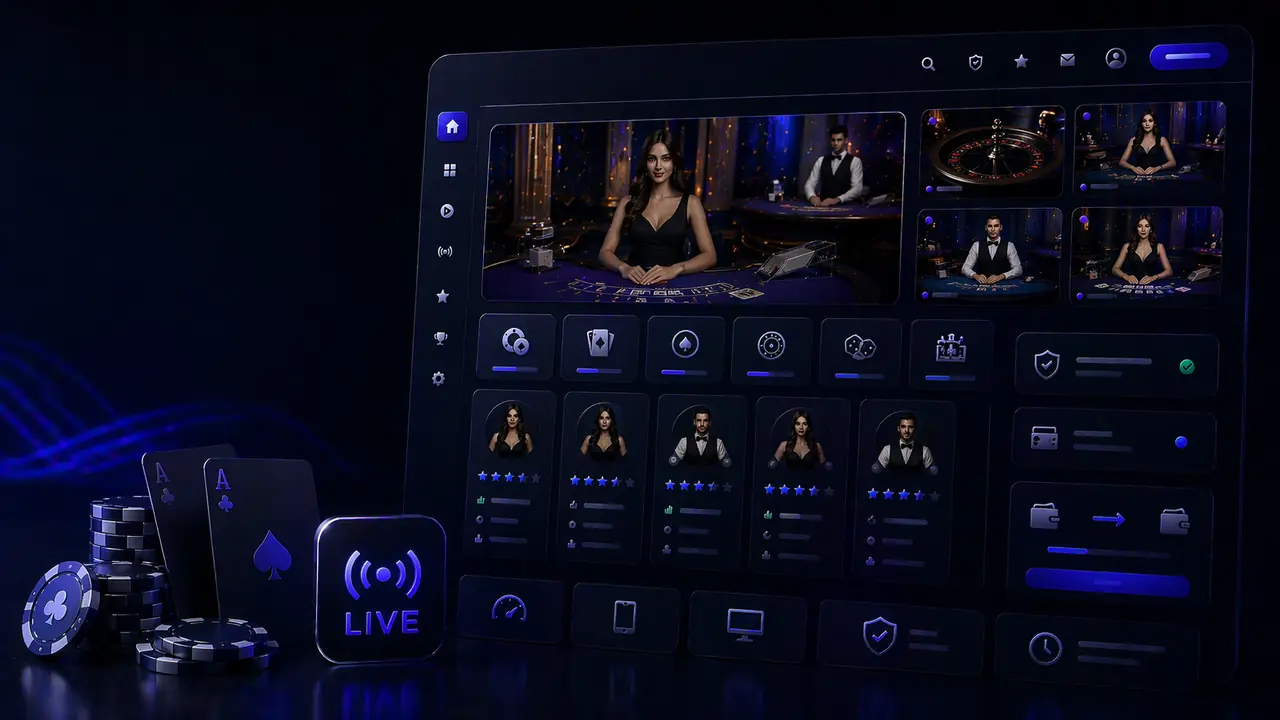 Казино с live-играми: как проверить вход в live-раздел, категории и фильтры